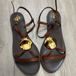 Tory burch Patos 5mm Multi Strap Sandal